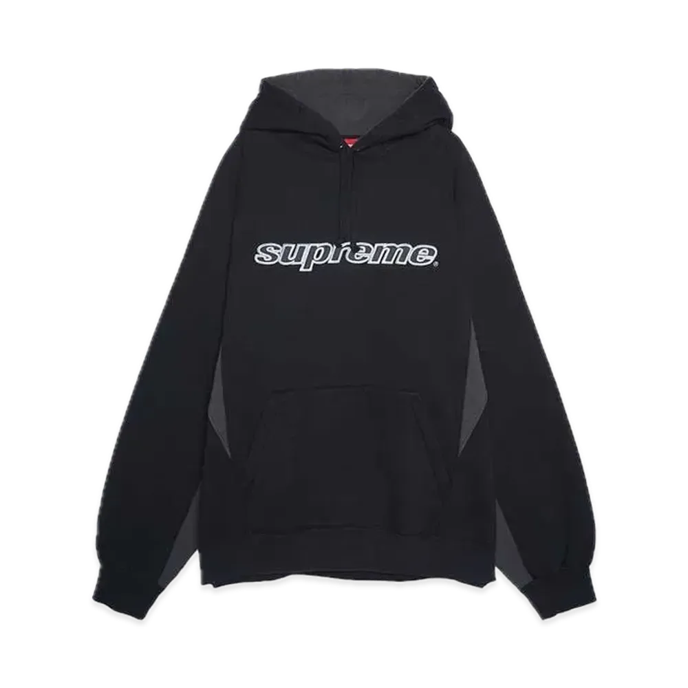 Supreme Division Hooded Sweatshirt "Black"