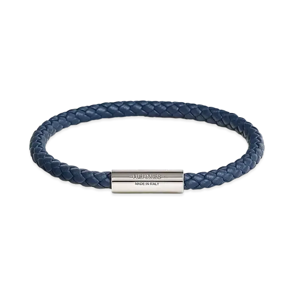 Hermes Goliath Bracelet "Navy/Palladium"