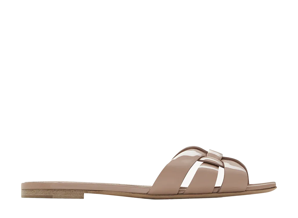 Saint Laurent Women's Tribute Mules "Pink"