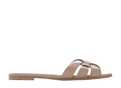 Saint Laurent Women's Tribute Mules "Pink"