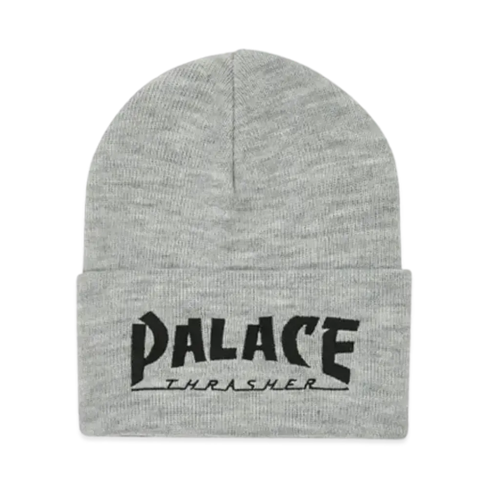 PALACE x THRASHER Beanie "Grey"