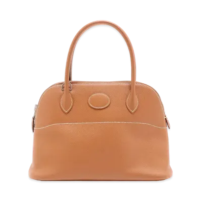 Hermes Bolide Veau Epsom "Gold/Silver"