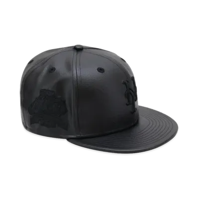 NEW ERA x THE CAP 59Fifty Refined Leather II New York Mets "Black"