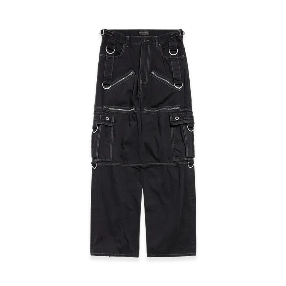 BALENCIAGA D-Ring Cargo Pants "Lightweight Black"