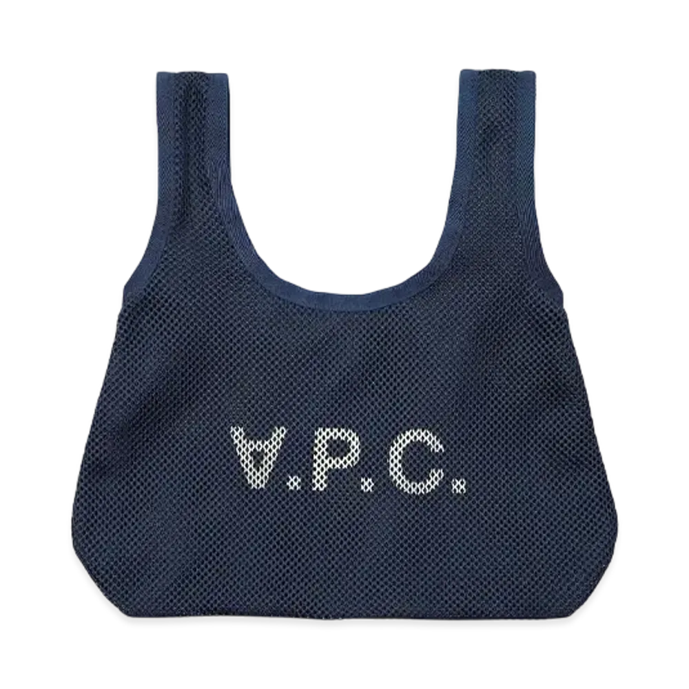 A.P.C. Rebound Mini Shopping Bag "Midnight Blue"