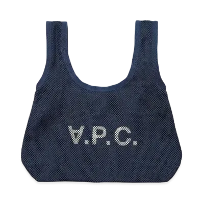 A.P.C. Rebound Mini Shopping Bag "Midnight Blue"