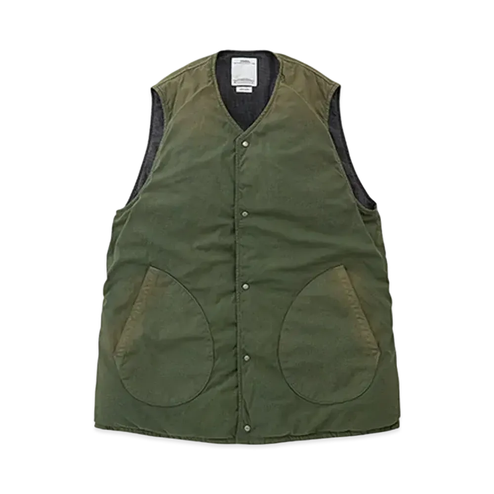 visvim KORA DOWN VEST (NY/C) "Olive"