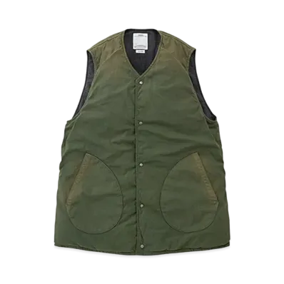 visvim KORA DOWN VEST (NY/C) "Olive"