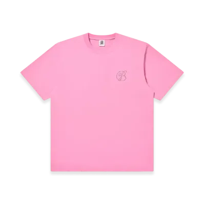 BlackEyePatch Rhinestone B Emblem Tee "Pink"