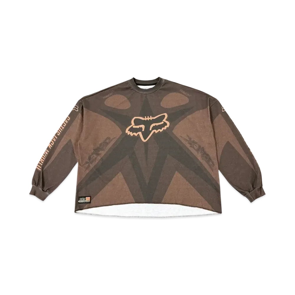 Travis Scott Cactus Jack x Fox Racing Jersey I "Brown"