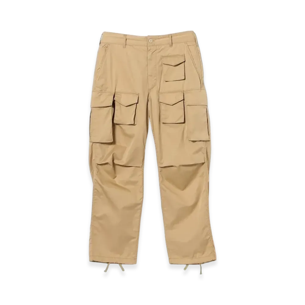 ENGINEERED GARMENTS Fa Pant - Superfine Twill "Khaki"