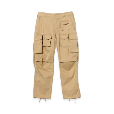 ENGINEERED GARMENTS Fa Pant - Superfine Twill "Khaki"