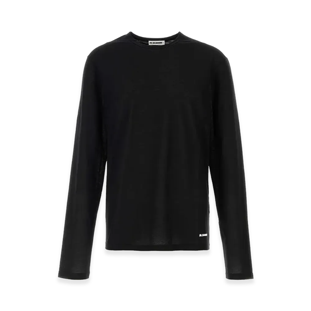 Jil Sander Cotton T-Shirt "Black"