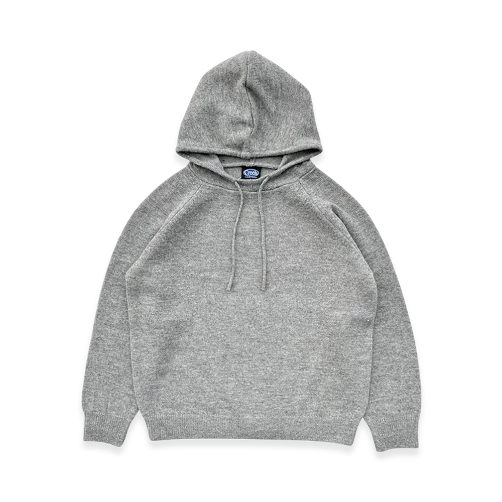 Creek Angler's Device Knit Hoodie "Grey"