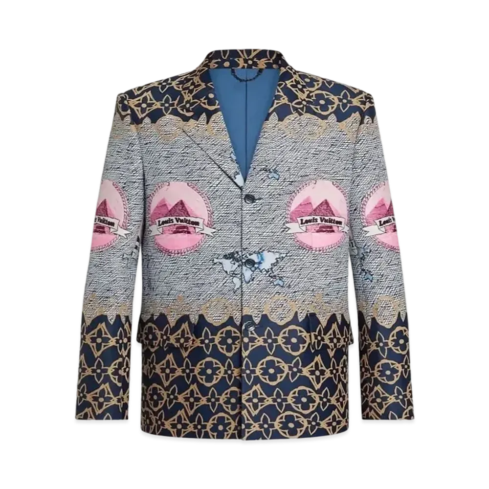 Louis Vuitton LV Wax 3 Button Jacket