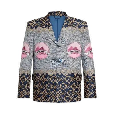 Louis Vuitton LV Wax 3 Button Jacket