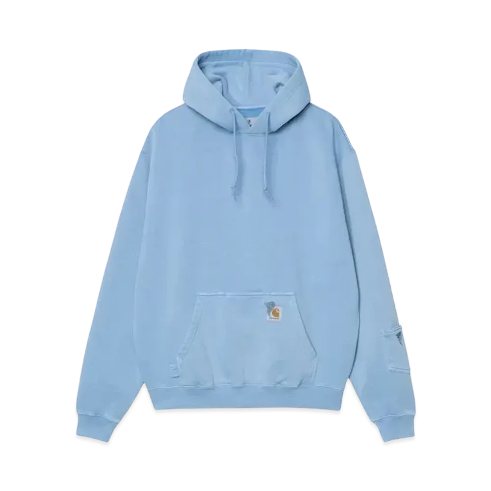 Carhartt WIP x INVINCIBLE with Shinsuke Nakada Hooded Pigment Dyed Sweat "Piscine Pigment"