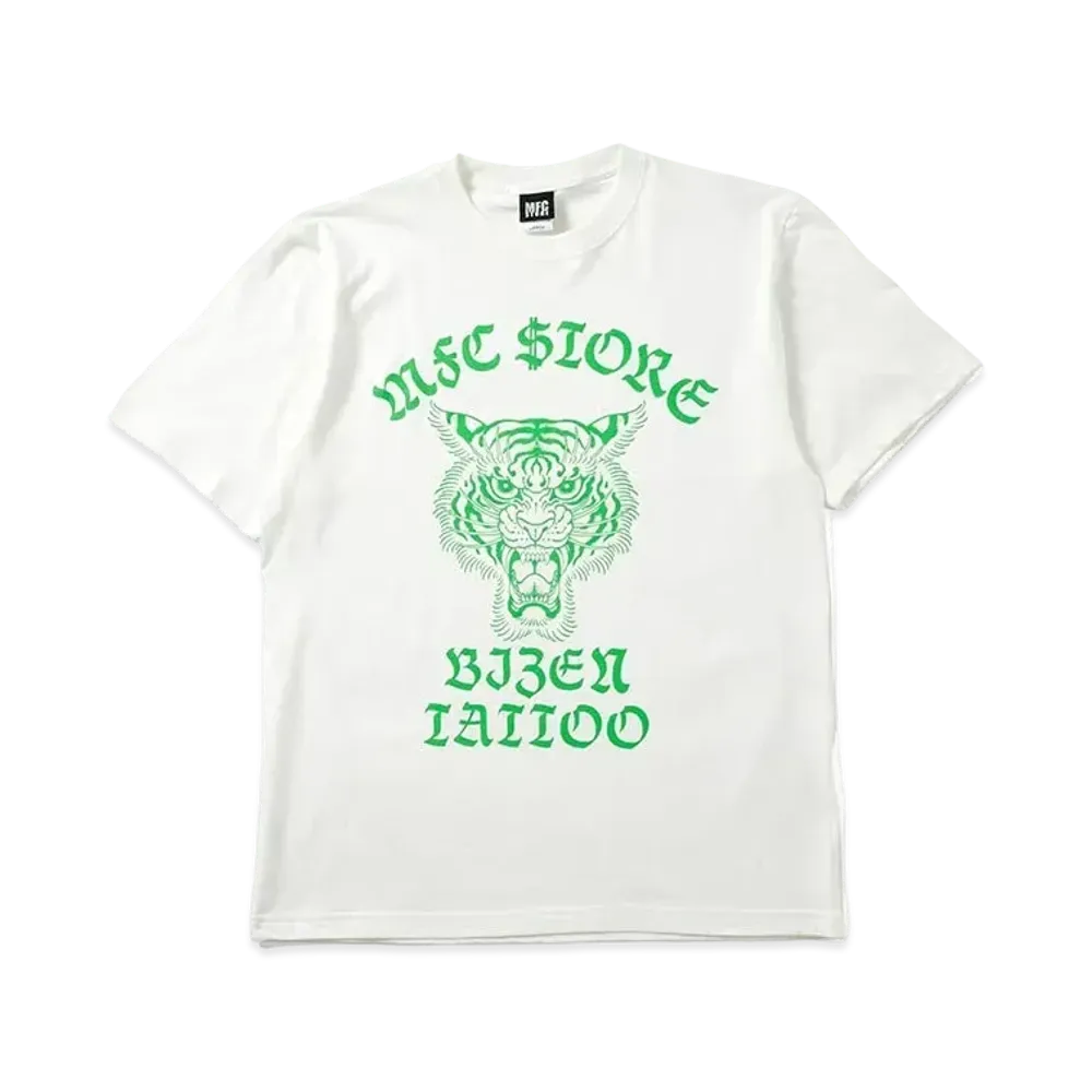 MFC STORE x 彫師美漸-Bizen Tiger T-Shirt "Vanilla"