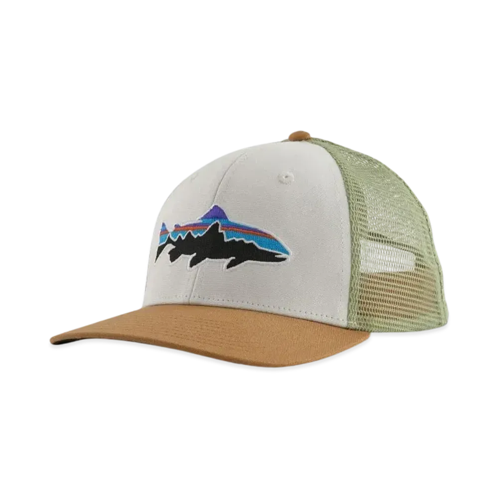 Patagonia Men's Fitz Roy Trout Trucker Hat "Tan"