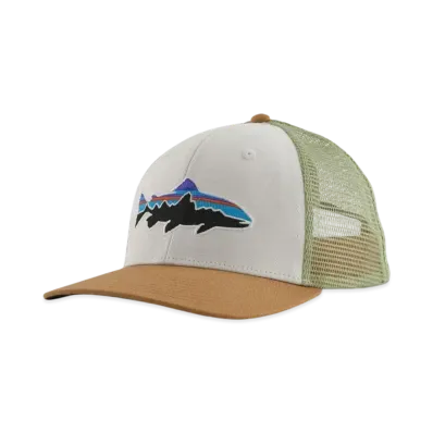 Patagonia Men's Fitz Roy Trout Trucker Hat "Tan"
