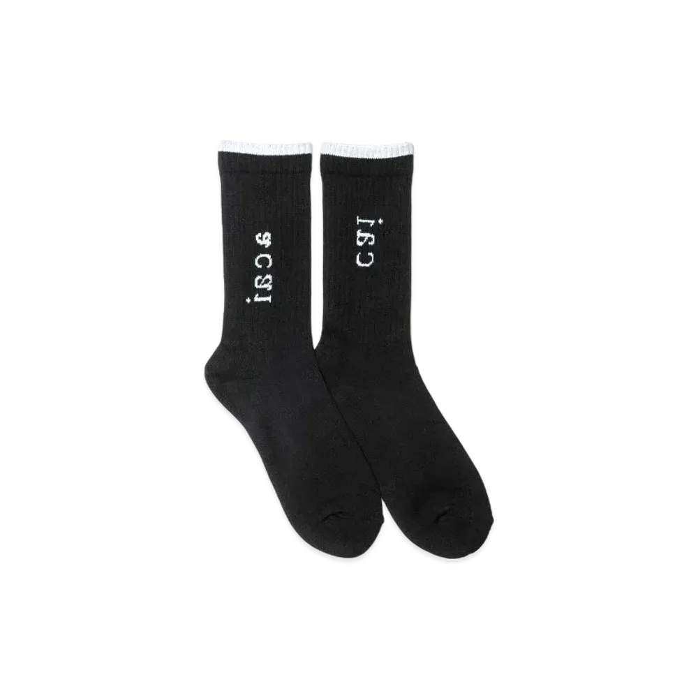 sacai Socks "Black Grey"