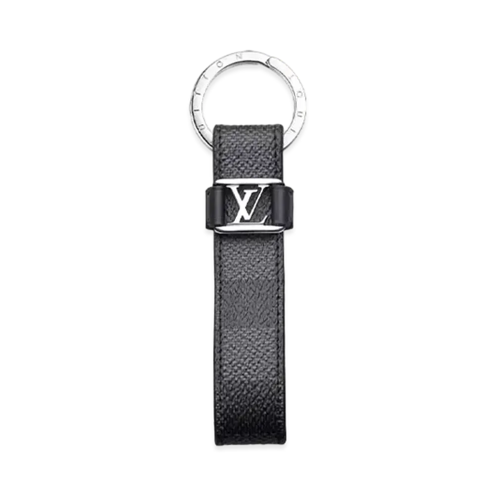 Louis Vuitton LV Dragonne Key Holder Damier Graphite
