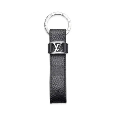 Louis Vuitton LV Dragonne Key Holder Damier Graphite