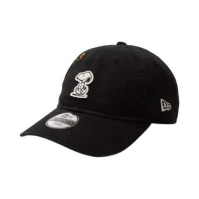 NEW ERA x PEANUTS Youth 9Twenty Snoopy Woodstock Felt Patch "Black"