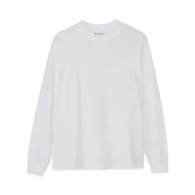 Goldwin Oversize Long Sleeve Pocket T-shirt (Unisex) "White"