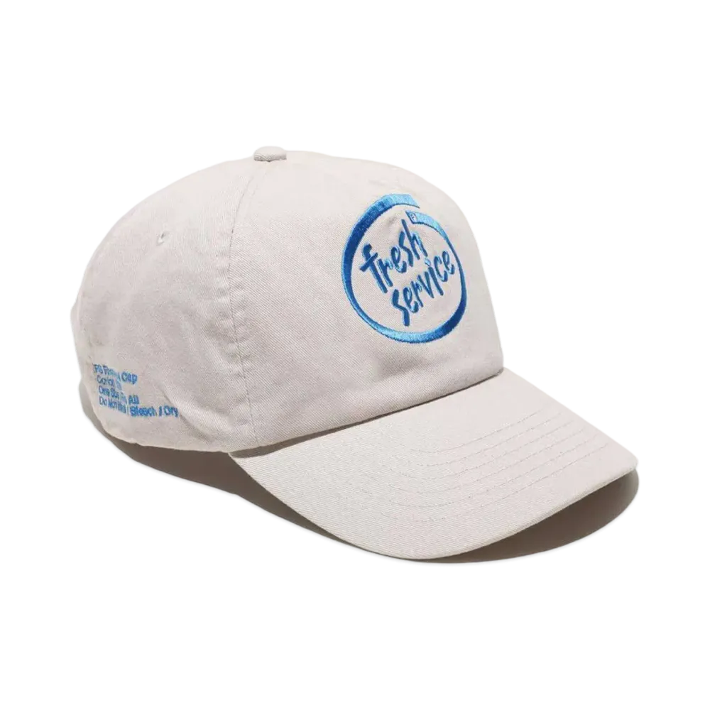 FreshService Five Panel Cap FS Inside "Ivory"
