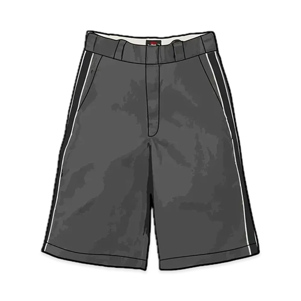 Supreme x Dickies Stripe 13 Loose Fit Work Short "Charcoal"