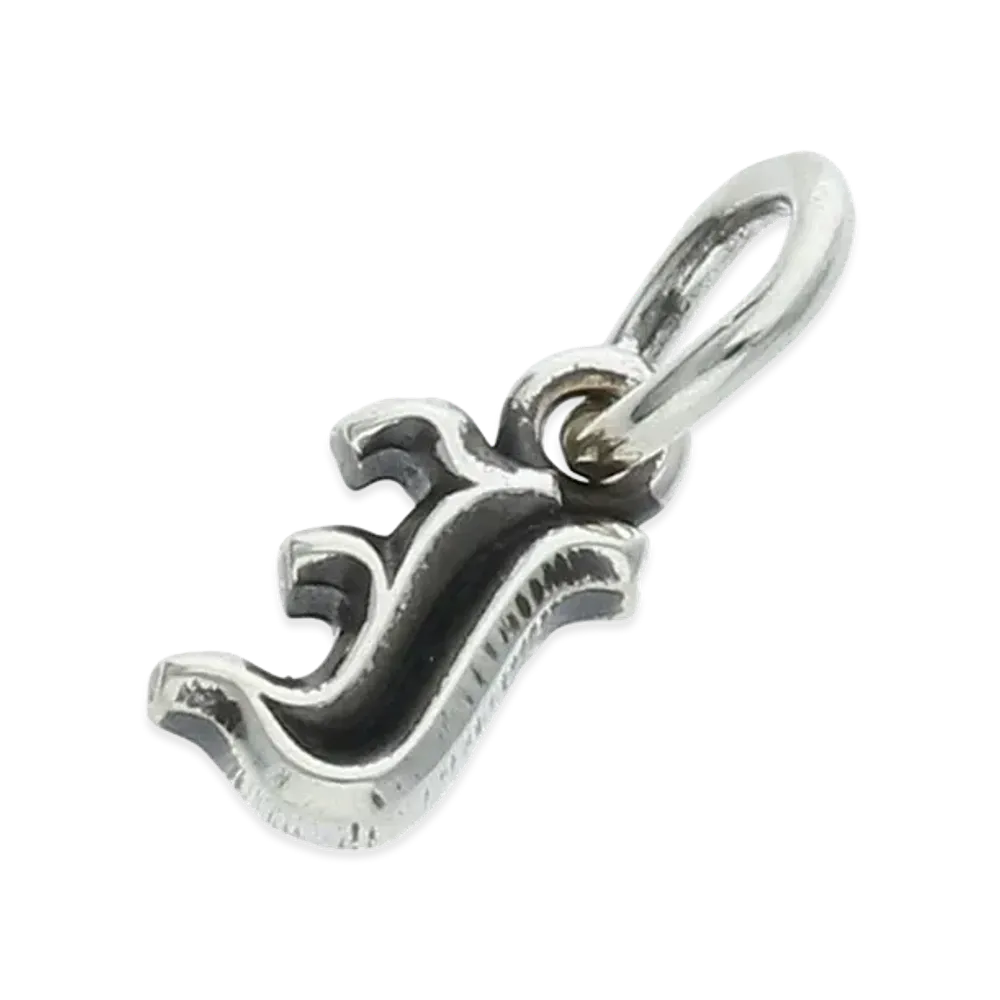 Chrome Hearts Alphabet Stack Charm I Initial Charm "Silver"