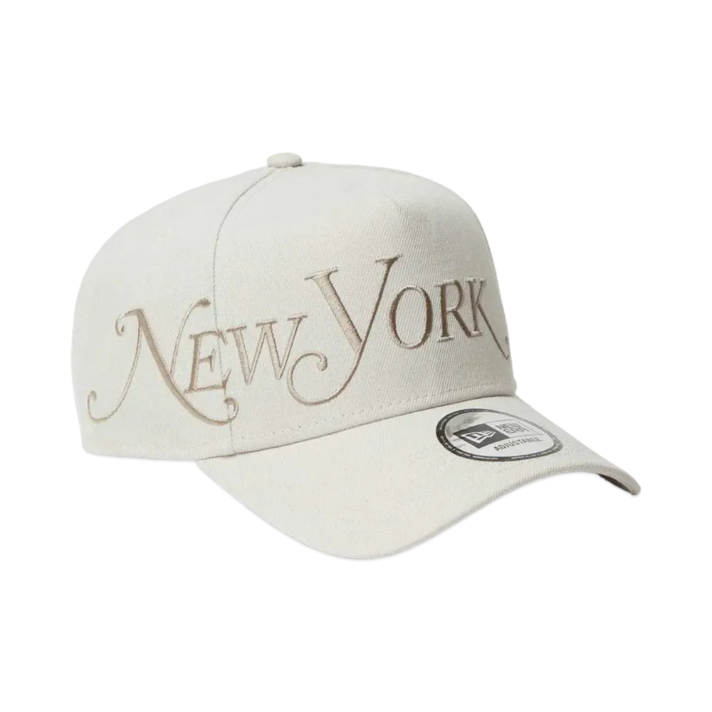 NEW ERA New York Magazine 9Forty A-Frame Tracker "Stone"