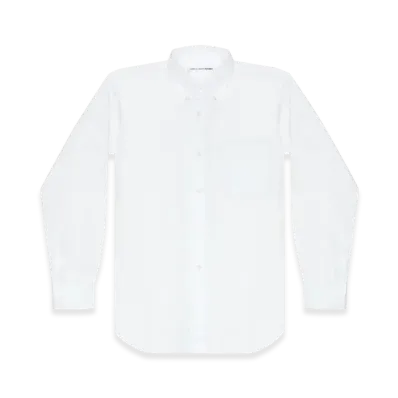 COMME des GARCONS SHIRT Cotton Poplin Plain "White"