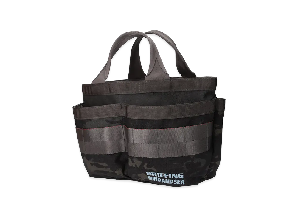 WIND AND SEA x BRIEFING GOLF Tool Cart Tote Camo Combi "Sax"