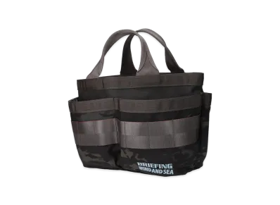 WIND AND SEA x BRIEFING GOLF Tool Cart Tote Camo Combi "Sax"