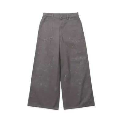 Younger Song dirt processing duck pants "BLACK"
