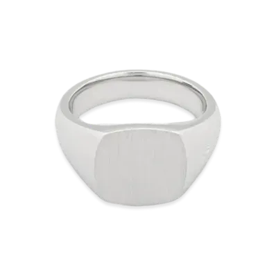 TOMWOOD Kay Ring "Satin Silver"