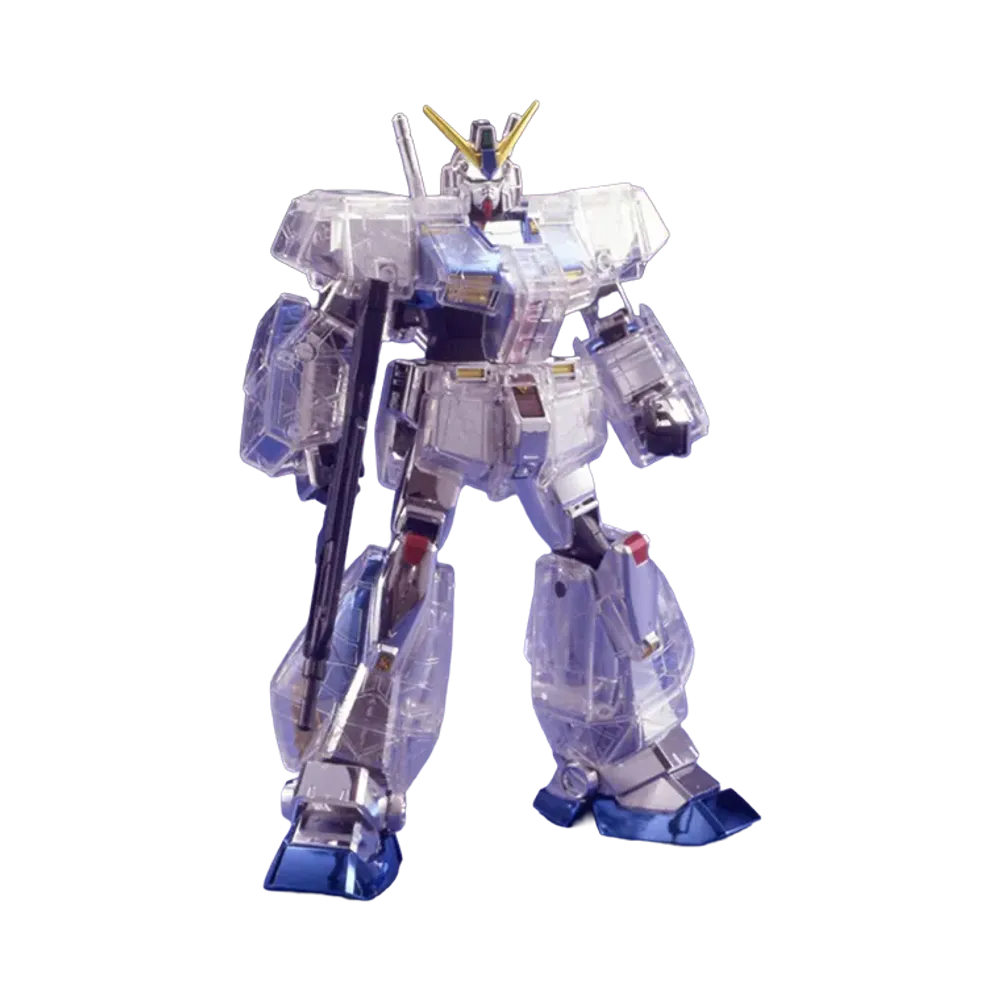 BANDAI "MASTER GRADE" -MOBILE SUIT GUNDAM 0080 War in the Pocket- MG 1/100 Gundam NT-1 (Metal Clear Version)
