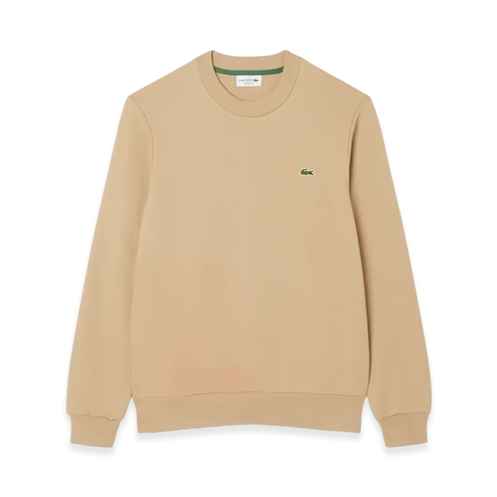 LACOSTE Essential Crew Neck Sweat "Beige"