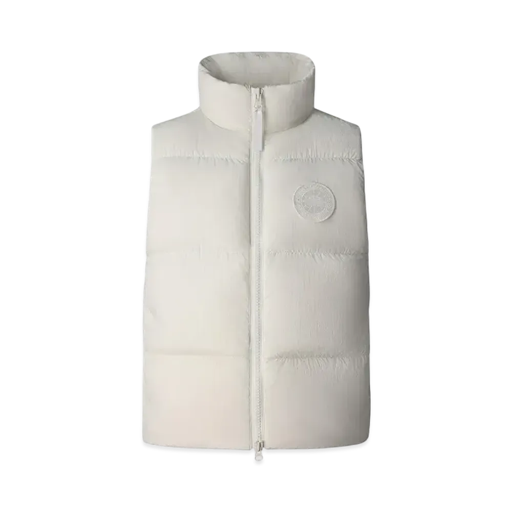 CANADA GOOSE Lawrence Puffer Vest White Disc "NorthStarWhite"