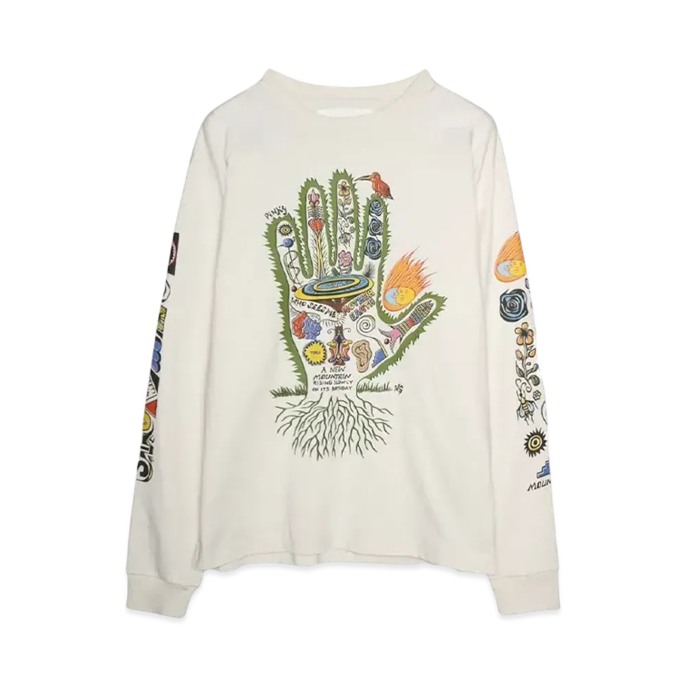 STORY mfg. GRATEFUL TEE LS "STORY HAND"