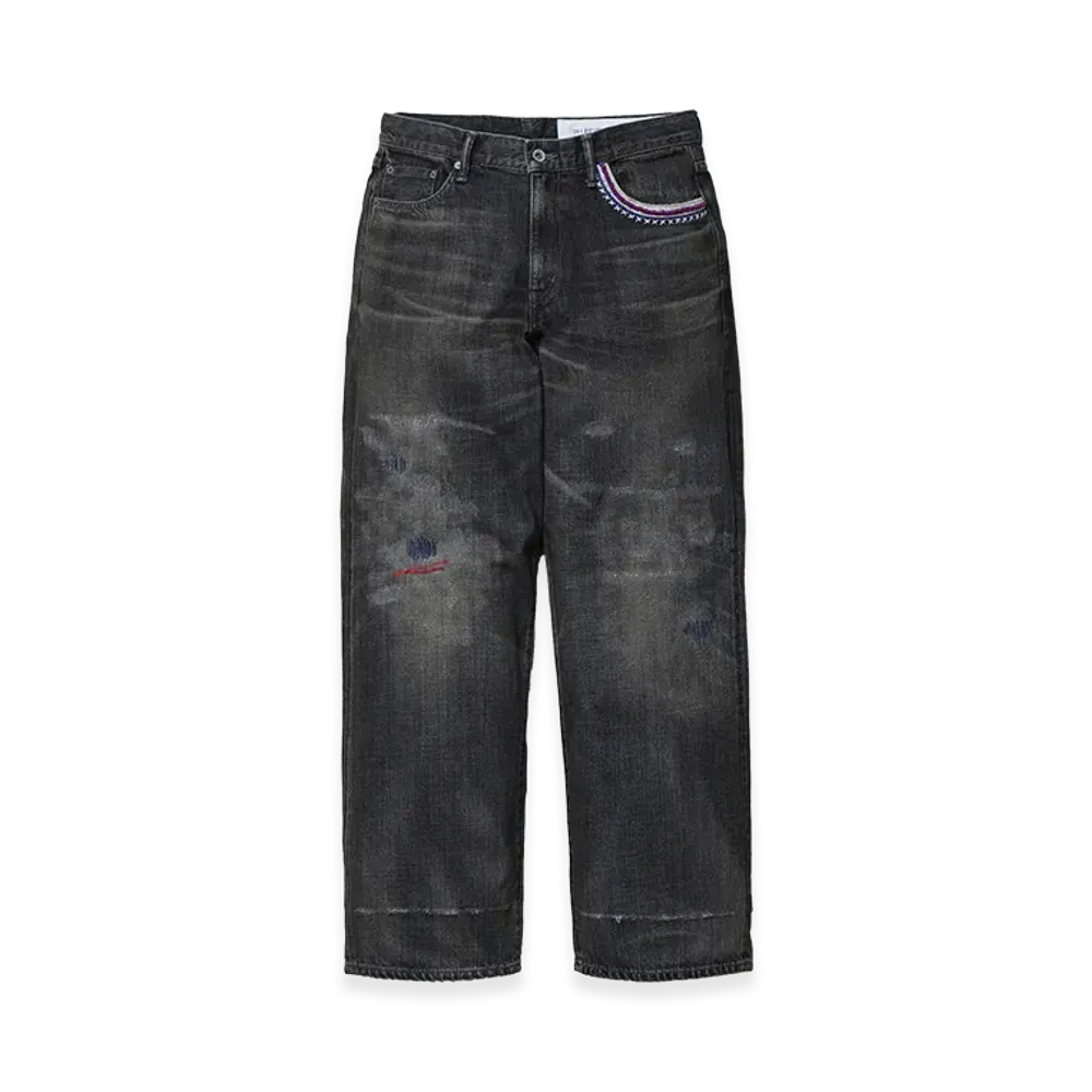 NEIGHBORHOOD Savage Denim DP Wide Pants "Black"