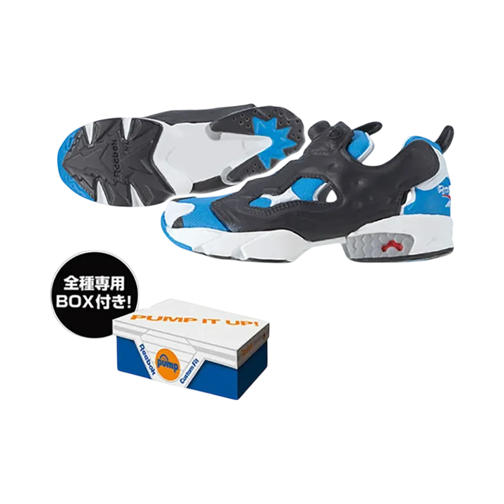 BANDAI Reebok Instapump Fury Mini Figure Collection 94 Sax Blue