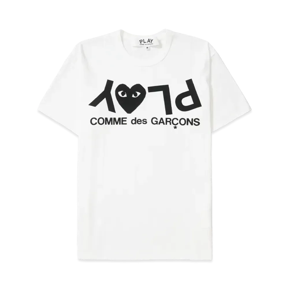 PLAY COMME des GARCONS AX-T068-051 "White"