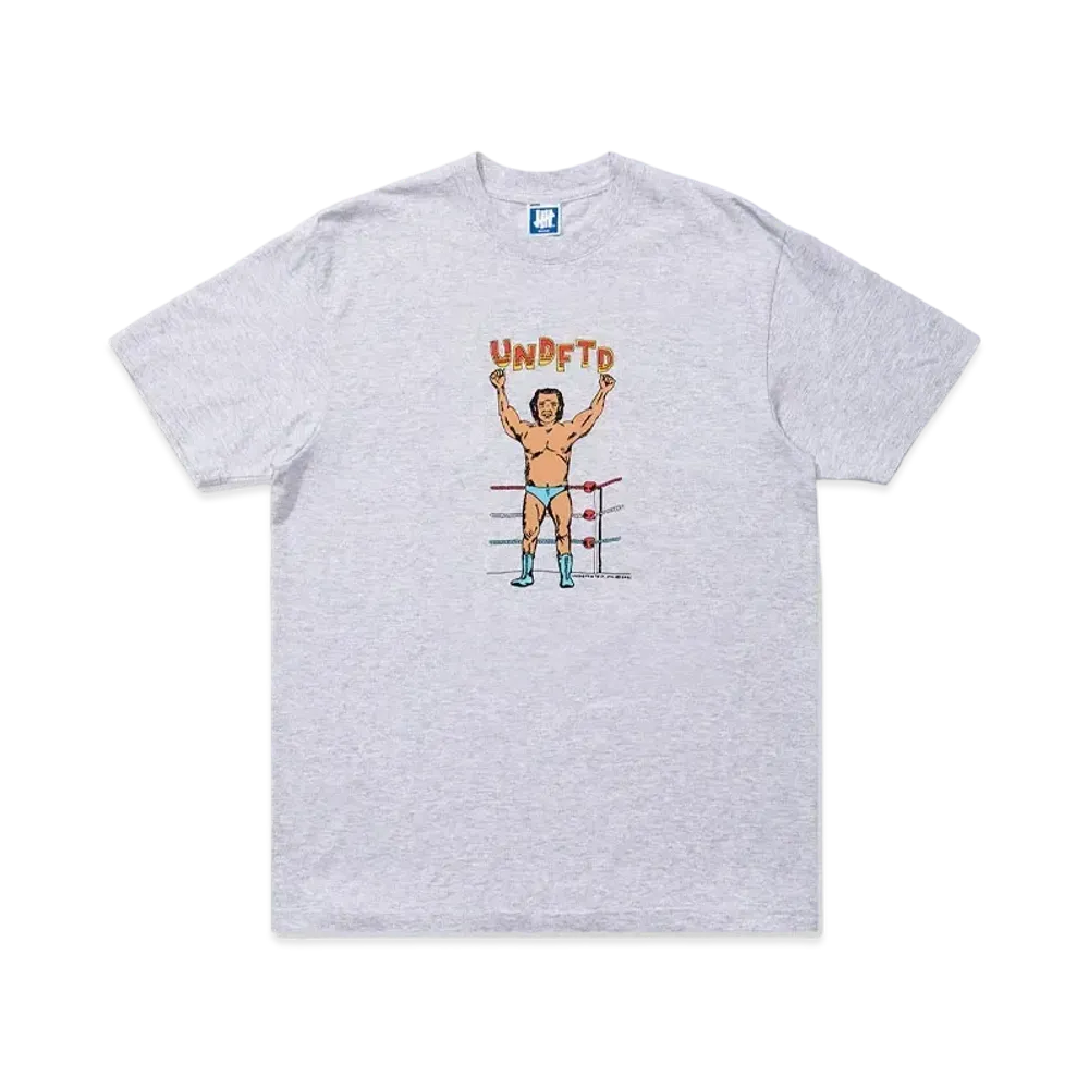 UNDEFEATED WRESTLER S/S TEE - 80265 "Gray"