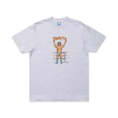 UNDEFEATED WRESTLER S/S TEE - 80265 "Gray"