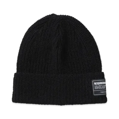 NEIGHBORHOOD JP Beanie "Black"
