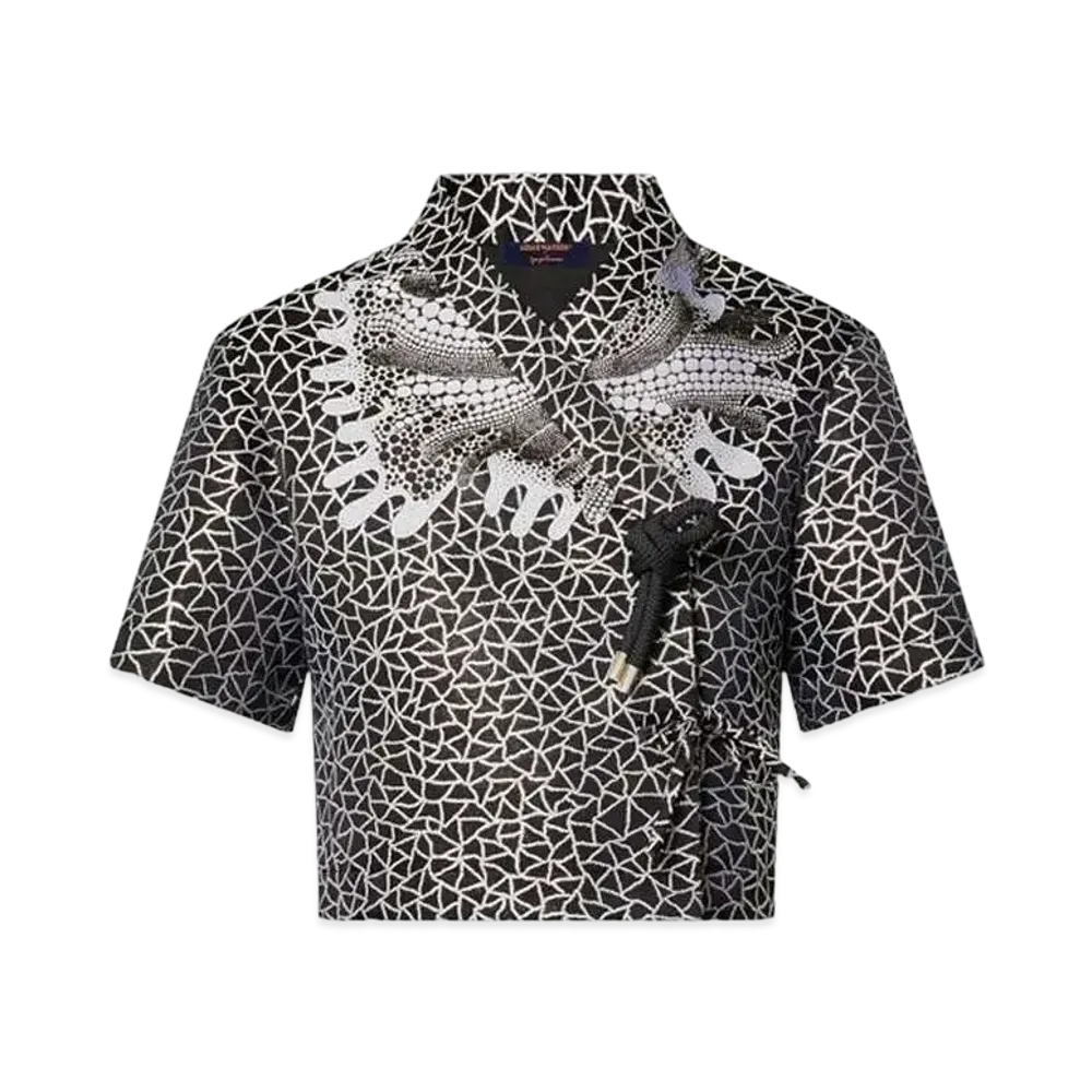 Louis Vuitton x Yayoi Kusama Psychedelic Flower Wrap Top