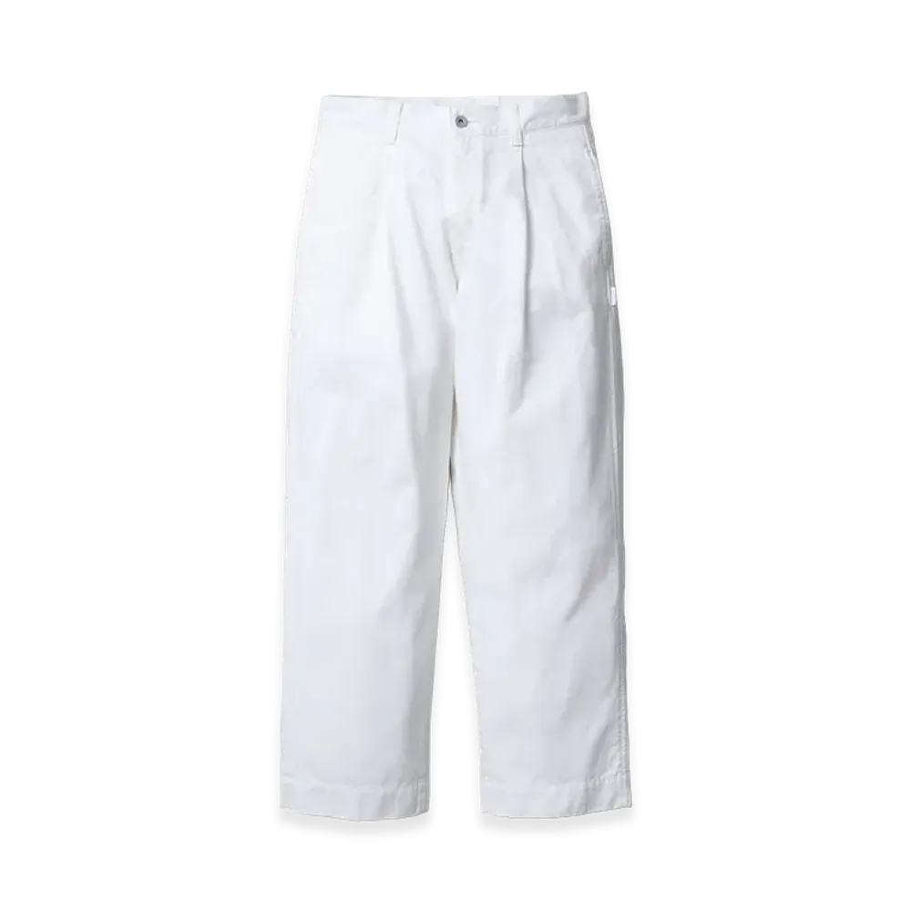 NEIGHBORHOOD BW . Tuck Pants "White"
